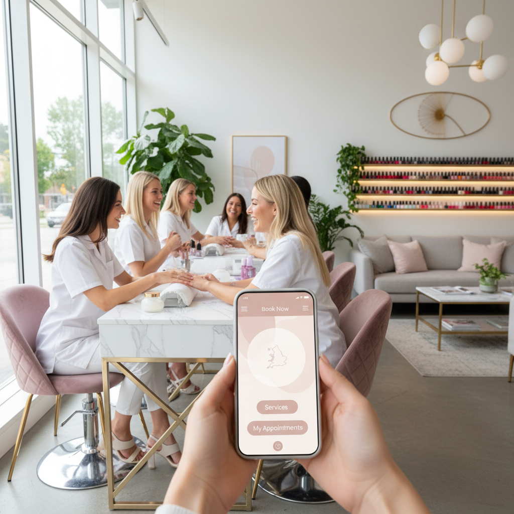 Choosing the Best Nail Salon Booking App UK: A Head-to-Head Guide