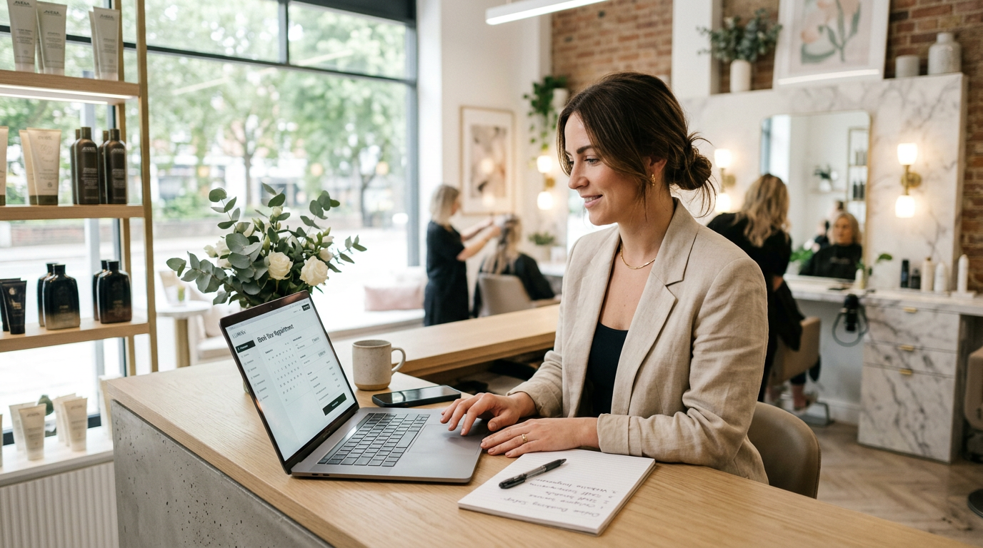 How to Set Up an Online Booking Tool for a Salon Website?