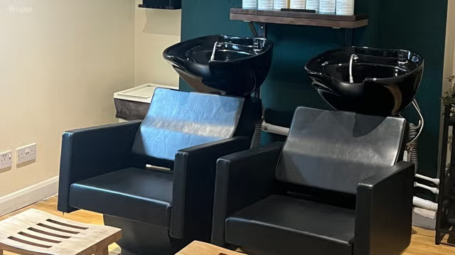 Natural hair studio photo